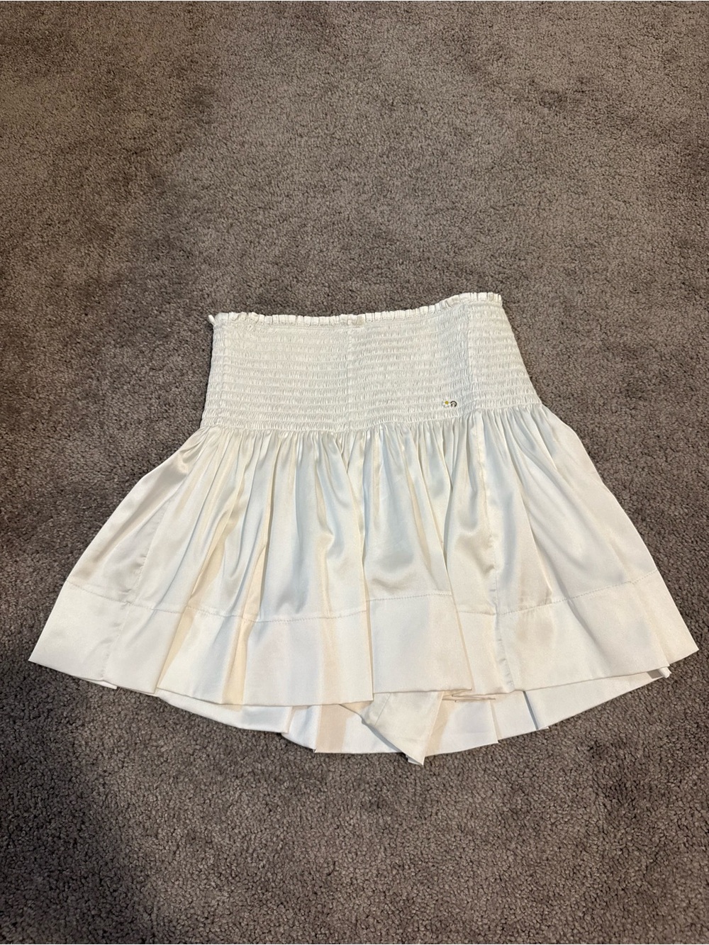 White Mini Skirt